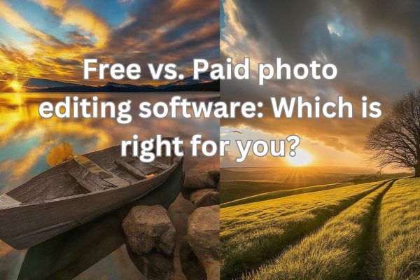 Free vs. Paid photo editing software: Which is right for you?